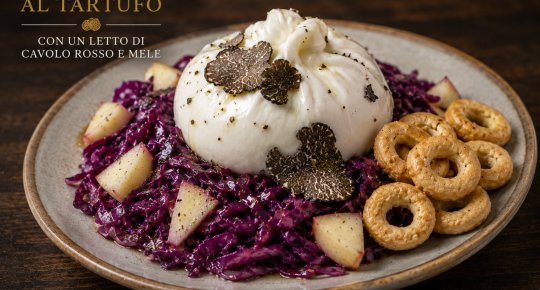 BURRATA AL TARTUFO