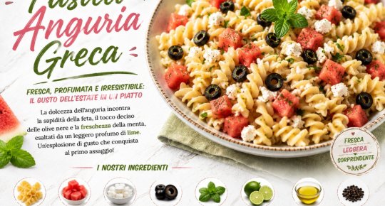 FUSILLI ANGURIA GRECA