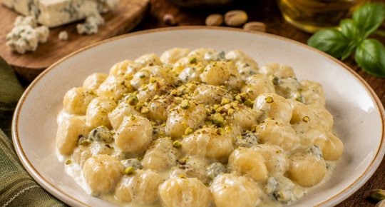 GNOCCHI GORGONZOLA E PISTACCHIO