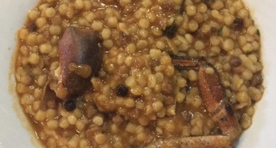 FREGOLA AL SUGO GI GRANCHIO