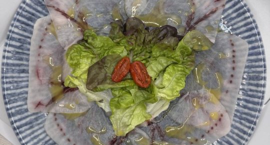 CARPACCIO DI PESCE SPADA