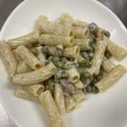 PASTA WITH MUSHROOMS AND CERTOSA