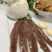 ALICI DEL CANTABRICO E BURRATA