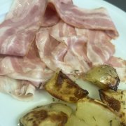 PANCETTA AFFUMICATA CON PATATE