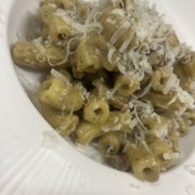 MACCHERONCINI MELANZANE E GUANCIALE