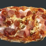 TAGGIASCA CON PROSCIUTTO CRUDO