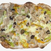 FIORI DI ZUCCA, PORCINI E TARTUFO