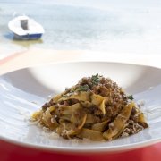 TAGLIATELLE WITH VENISON RAGU