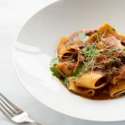 HOMEMADE EGG PACCHERO PASTA