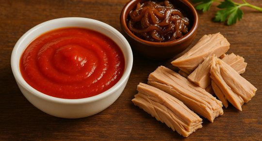 Thunfisch und Zwiebel