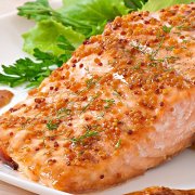 SALMONE GRATINATO AL FORNO