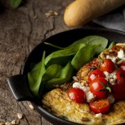 OMELETTE CON VERDURE DI STAGIONE