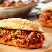 PANINO SALSICCIA CIPOLLA E PEPERONI