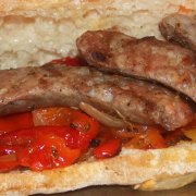 PANINO SALSICCIA E PEPERONI