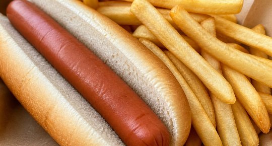 HOT DOG CON PATATINE
