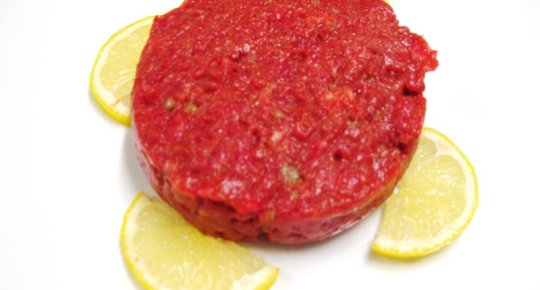 TARTARE DI FILETTO SU PRENOTAZIONE