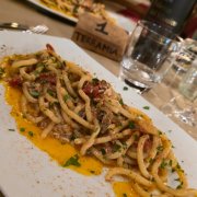 SPAGHETTONE CON ALICI E POMODORINI