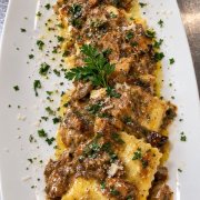 RAVIOLI CON RICOTTA Y PORCINI