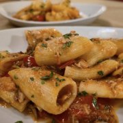PACCHERI CON BACCALA'