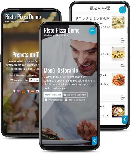 Menu Digitale Per Ristoranti E Pizzerie Demo